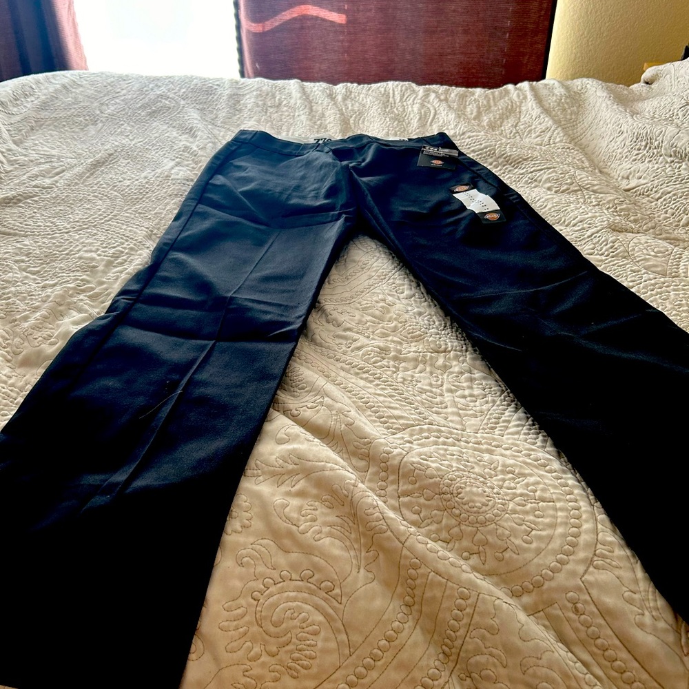 Brand new women’s low rise straight leg work pants